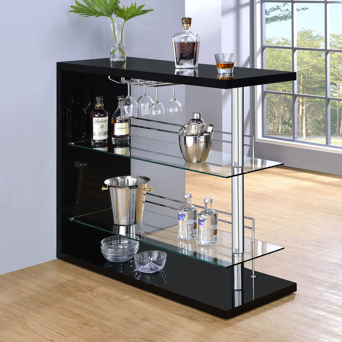 Prescott Bar Shelf - Home Furniture And More (Brentwood, MD)