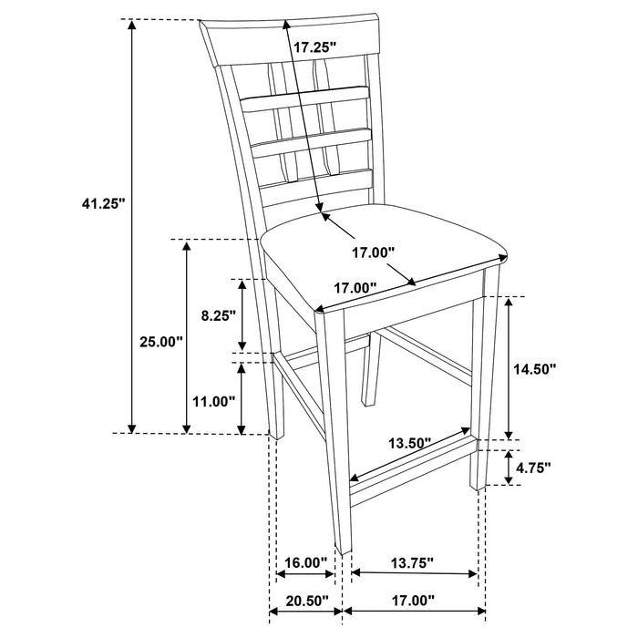 Gabriel Counter Chair - Home Furniture And More (Brentwood, MD)