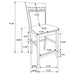 Gabriel Counter Height Dining Set - Home Furniture And More (Brentwood, MD)