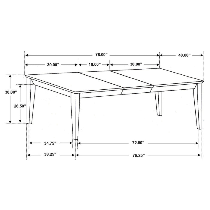 Louise Dining Set - Home Furniture And More (Brentwood, MD)