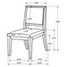 Louise Dining Set - Home Furniture And More (Brentwood, MD)