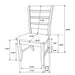Dalila Dining Side Chair - Home Furniture And More (Brentwood, MD)