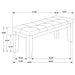 Dalila Dining Bench - Home Furniture And More (Brentwood, MD)