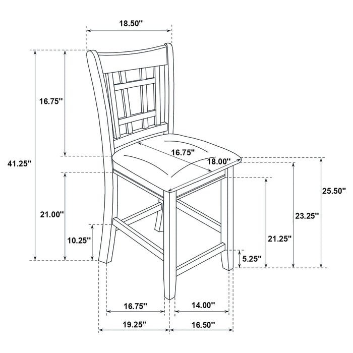 Lavon Counter Height Dining Set - Home Furniture And More (Brentwood, MD)