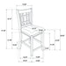 Lavon Counter Height Dining Set - Home Furniture And More (Brentwood, MD)