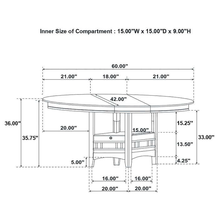 Lavon Counter Height Dining Set - Home Furniture And More (Brentwood, MD)