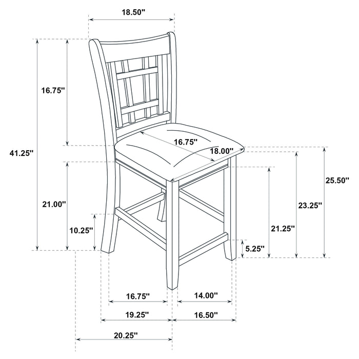 Lavon Counter Height Dining Set - Home Furniture And More (Brentwood, MD)