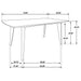 Malone Dining Set - Home Furniture And More (Brentwood, MD)