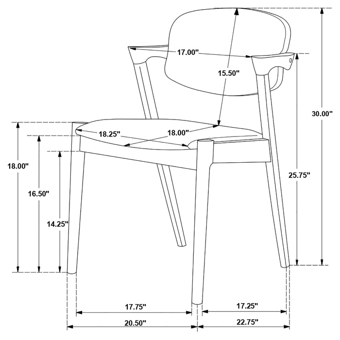 Malone Dining Set - Home Furniture And More (Brentwood, MD)