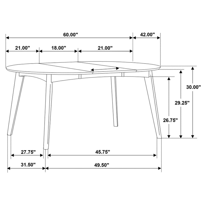 Jedda Dining Set - Home Furniture And More (Brentwood, MD)