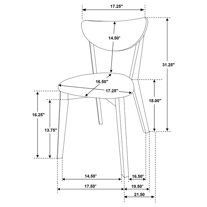 Jedda Dining Side Chair - Home Furniture And More (Brentwood, MD)