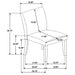 Cantley Dining Side Chair - Home Furniture And More (Brentwood, MD)