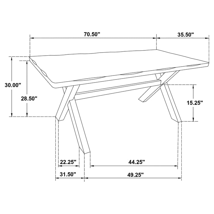 Alston Dining Set - Home Furniture And More (Brentwood, MD)
