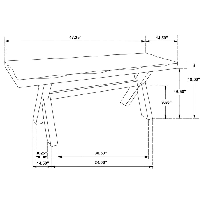 Alston Dining Bench - Home Furniture And More (Brentwood, MD)