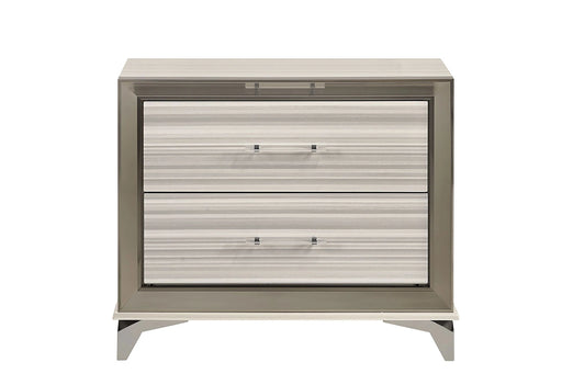 Zambrano White Nightstand