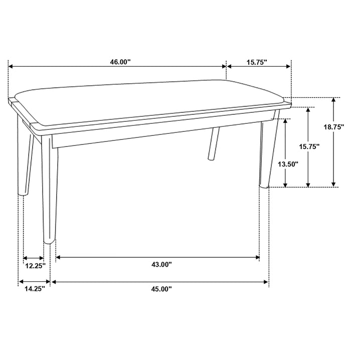 Alfredo Dining Set - Home Furniture And More (Brentwood, MD)