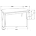 Alfredo Dining Bench - Home Furniture And More (Brentwood, MD)