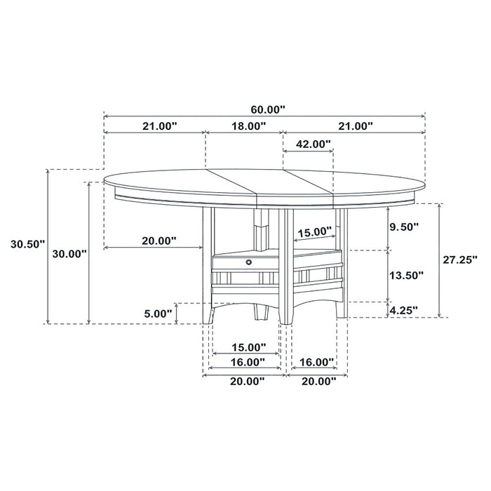 Lavon Extension Dining Table - Home Furniture And More (Brentwood, MD)