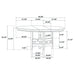 Lavon Extension Dining Table - Home Furniture And More (Brentwood, MD)