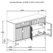 Brookmead Sideboard - Home Furniture And More (Brentwood, MD)