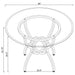 Aviano Dining Table - Home Furniture And More (Brentwood, MD)