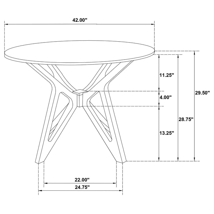 Elowen Dining Table - Home Furniture And More (Brentwood, MD)