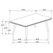 Onslow Dining Table - Home Furniture And More (Brentwood, MD)