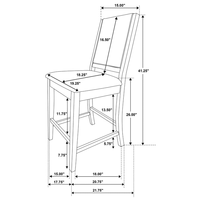 Patterson Counter Height Dining Set - Home Furniture And More (Brentwood, MD)
