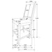 Patterson Counter Height Dining Set - Home Furniture And More (Brentwood, MD)