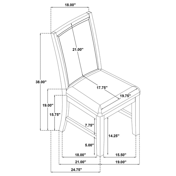 Bruner Dining Side Chair - Home Furniture And More (Brentwood, MD)