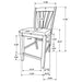 Canfield Counter Chair - Home Furniture And More (Brentwood, MD)