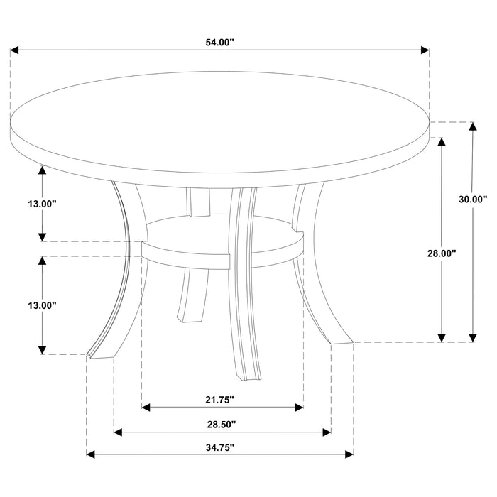 Judd Dining Table - Home Furniture And More (Brentwood, MD)