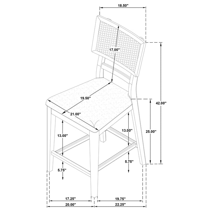 Kailani Counter Height Dining Set - Home Furniture And More (Brentwood, MD)