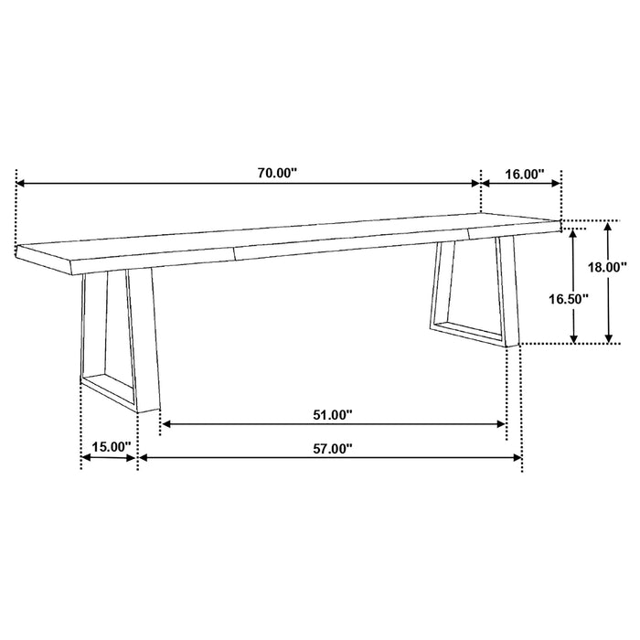 Ditman Dining Bench - Home Furniture And More (Brentwood, MD)