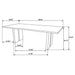 Bradshaw Dining Table - Home Furniture And More (Brentwood, MD)