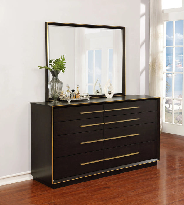 Durango Dresser with Mirror - Home Furniture And More (Brentwood, MD)