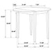 Bucknell Dining Set - Home Furniture And More (Brentwood, MD)