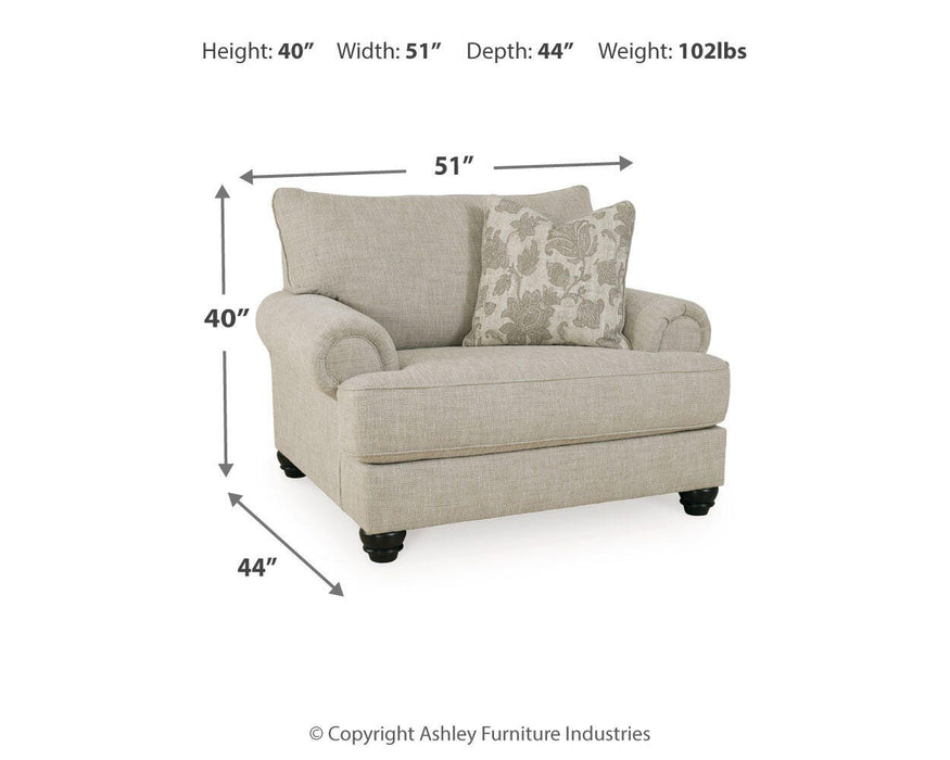 Asanti Oversized Chair - Home Furniture And More (Brentwood, MD)