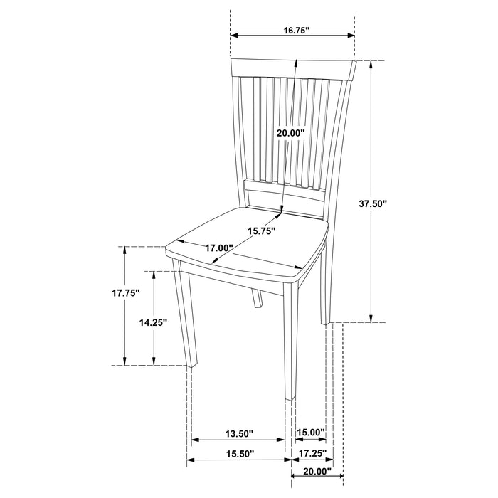 Gomez Dining Set - Home Furniture And More (Brentwood, MD)