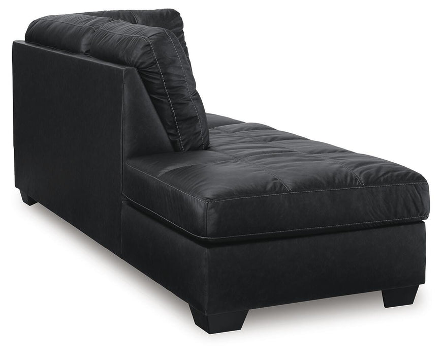 Barlin Mills Sectional with Chaise - Home Furniture And More (Brentwood, MD)