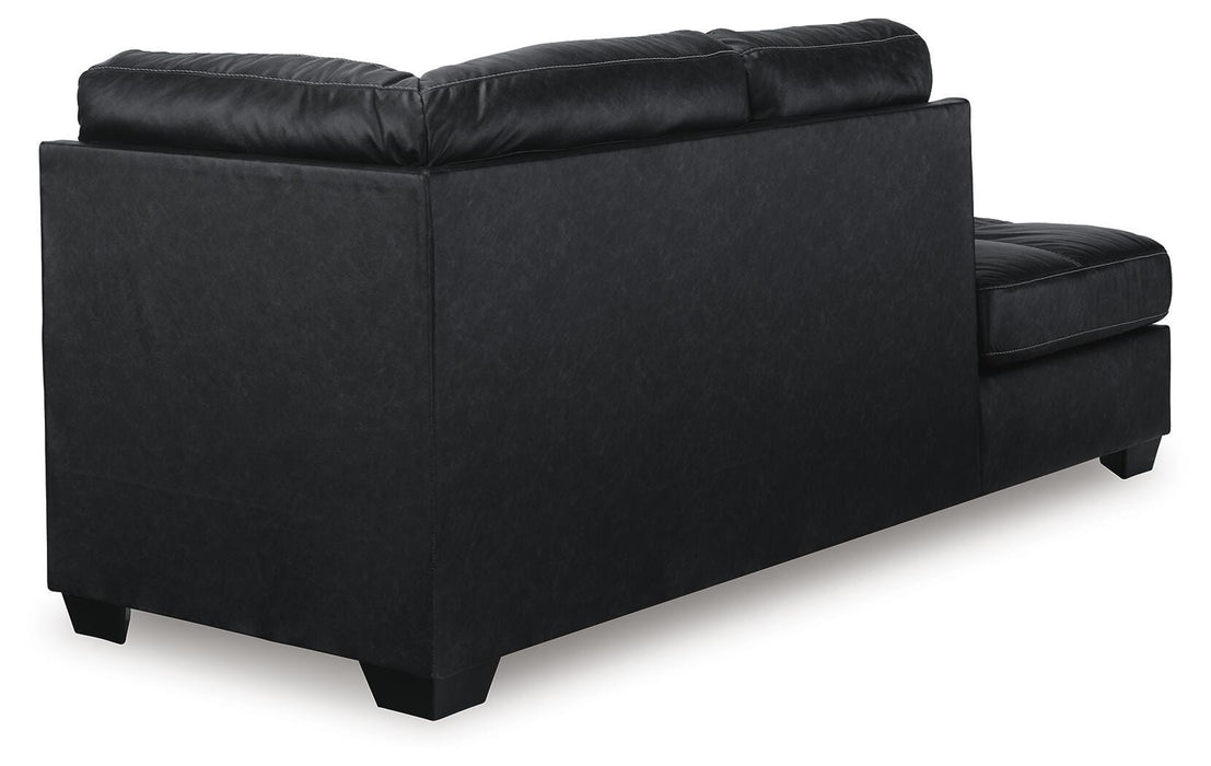 Barlin Mills Sectional with Chaise - Home Furniture And More (Brentwood, MD)