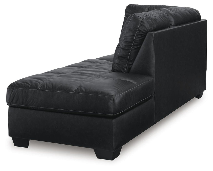 Barlin Mills Sectional with Chaise - Home Furniture And More (Brentwood, MD)