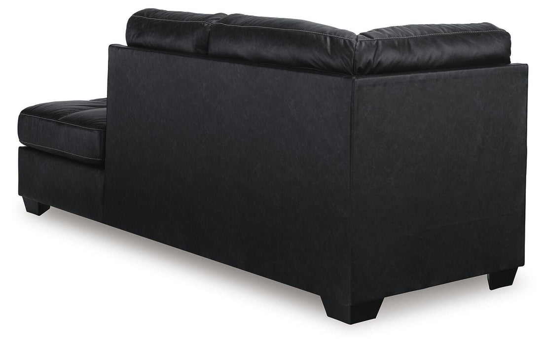 Barlin Mills Sectional with Chaise - Home Furniture And More (Brentwood, MD)