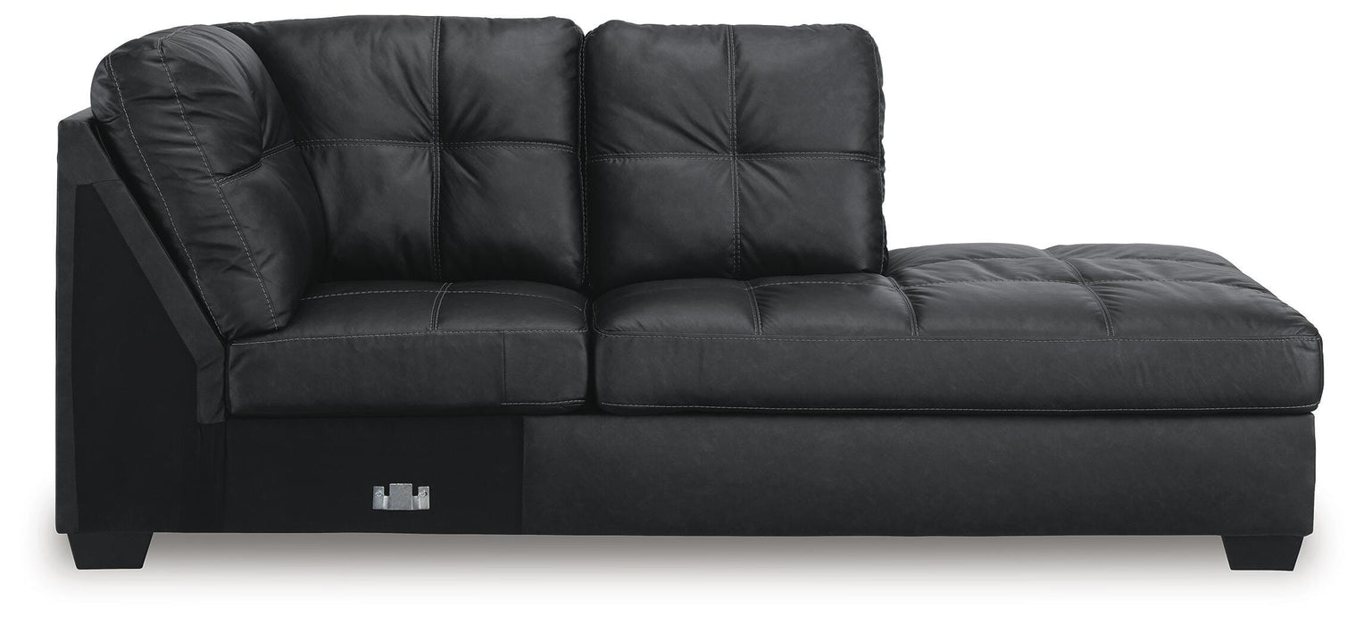 Barlin Mills Sectional with Chaise - Home Furniture And More (Brentwood, MD)