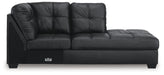Barlin Mills Sectional with Chaise - Home Furniture And More (Brentwood, MD)