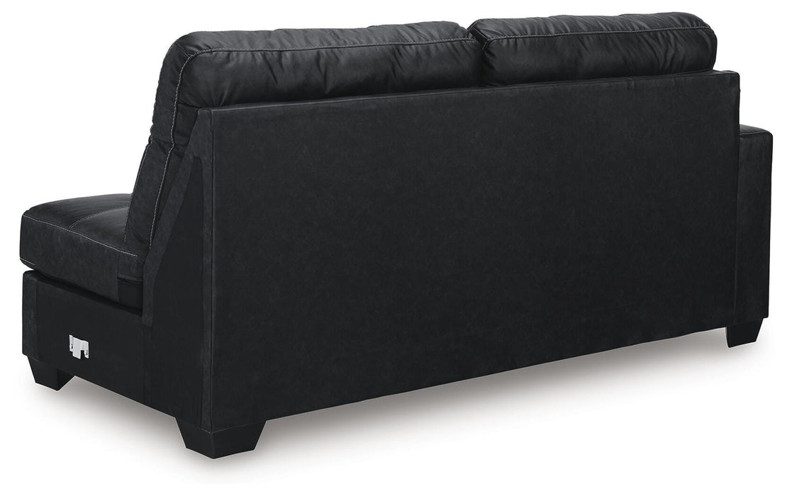 Barlin Mills Sectional with Chaise - Home Furniture And More (Brentwood, MD)