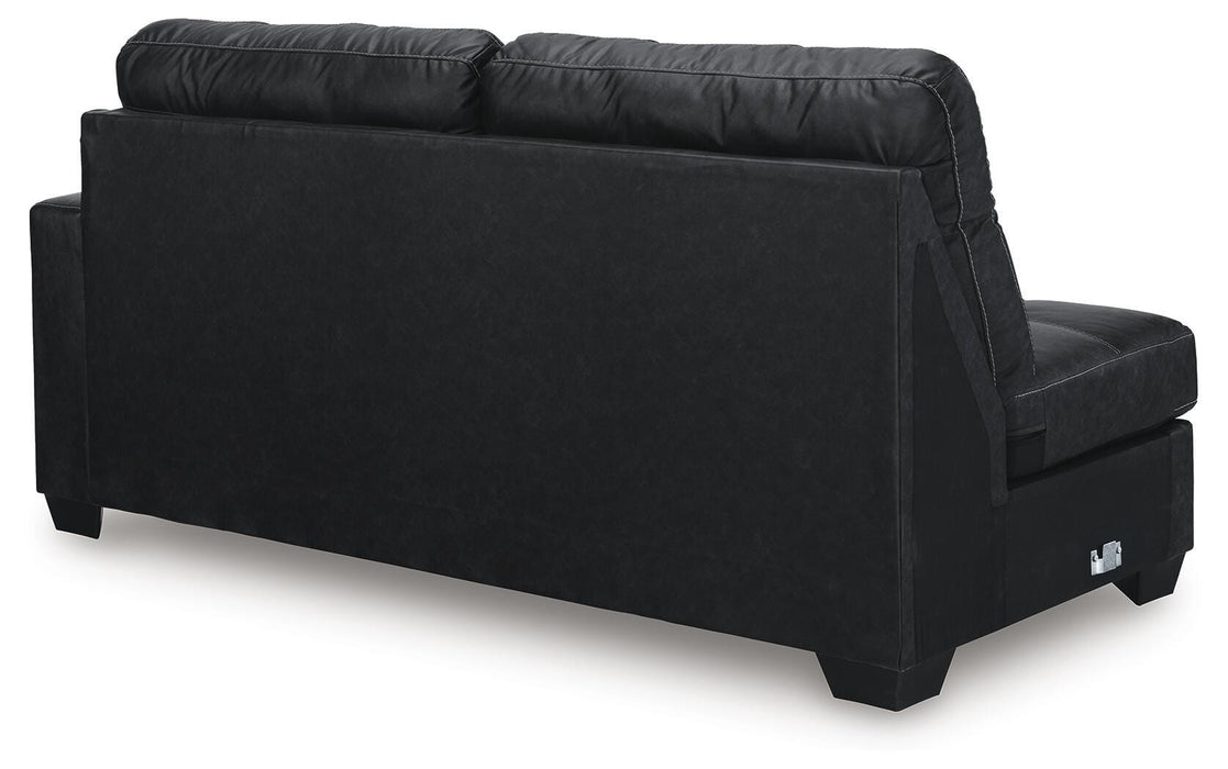 Barlin Mills Sectional with Chaise - Home Furniture And More (Brentwood, MD)