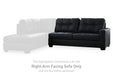 Barlin Mills Sectional with Chaise - Home Furniture And More (Brentwood, MD)