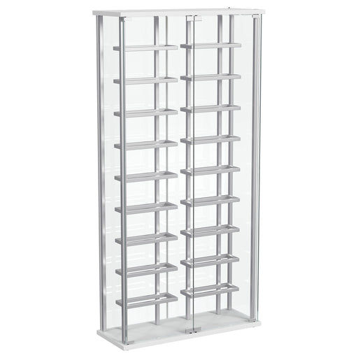 Montara Wine Cabinet with LED Lighting - Home Furniture And More (Brentwood, MD)