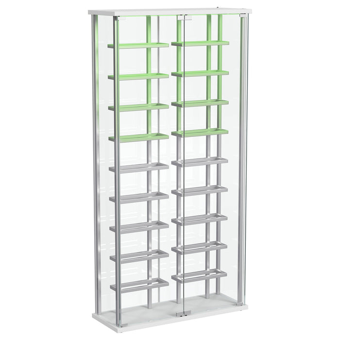 Montara Wine Cabinet with LED Lighting - Home Furniture And More (Brentwood, MD)